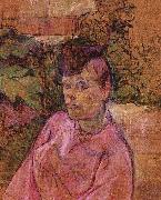Henri de toulouse-lautrec Woman in the Garden of Monsieur Forest china oil painting artist